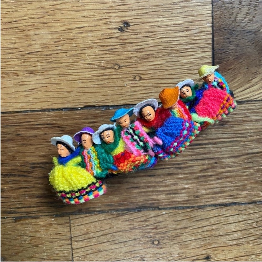 Worry doll hair clip